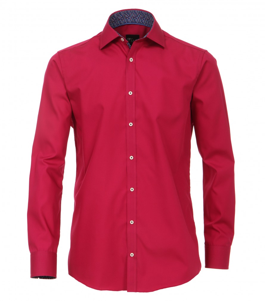 Venti KENT SLIM FIT Hemden Rot --> Yam-yam-world.de